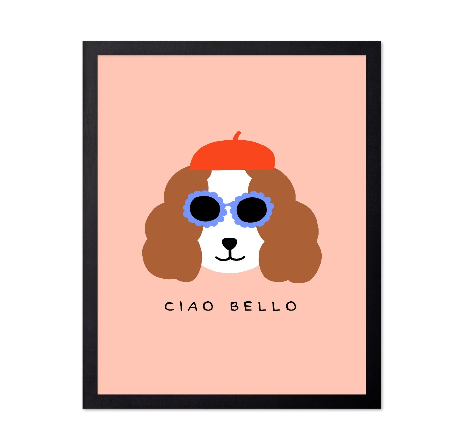 Stylish Dog Portrait
