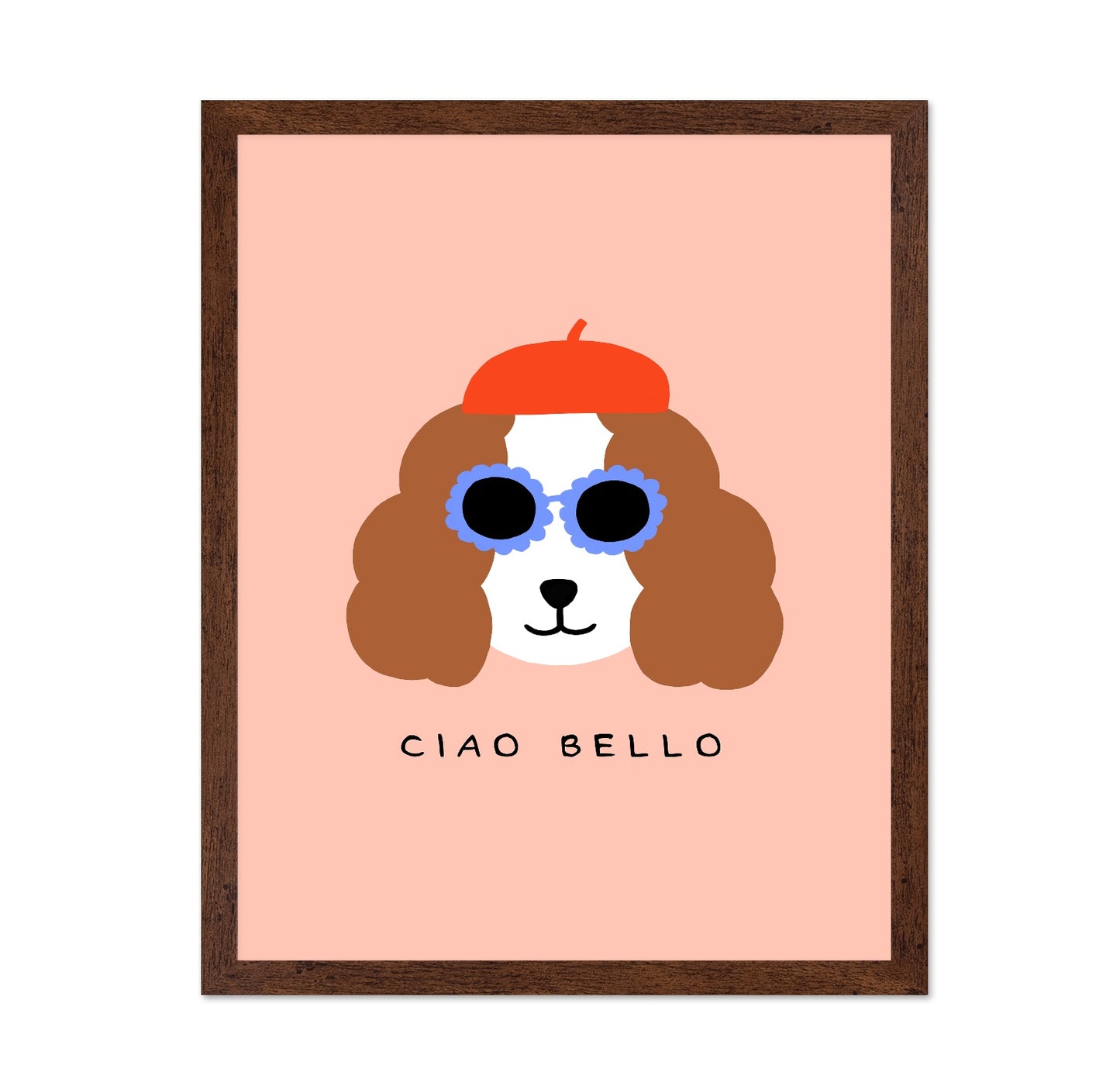 Stylish Dog Portrait