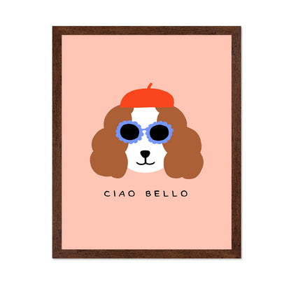Stylish Dog Portrait