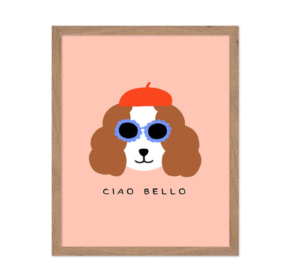 Stylish Dog Portrait