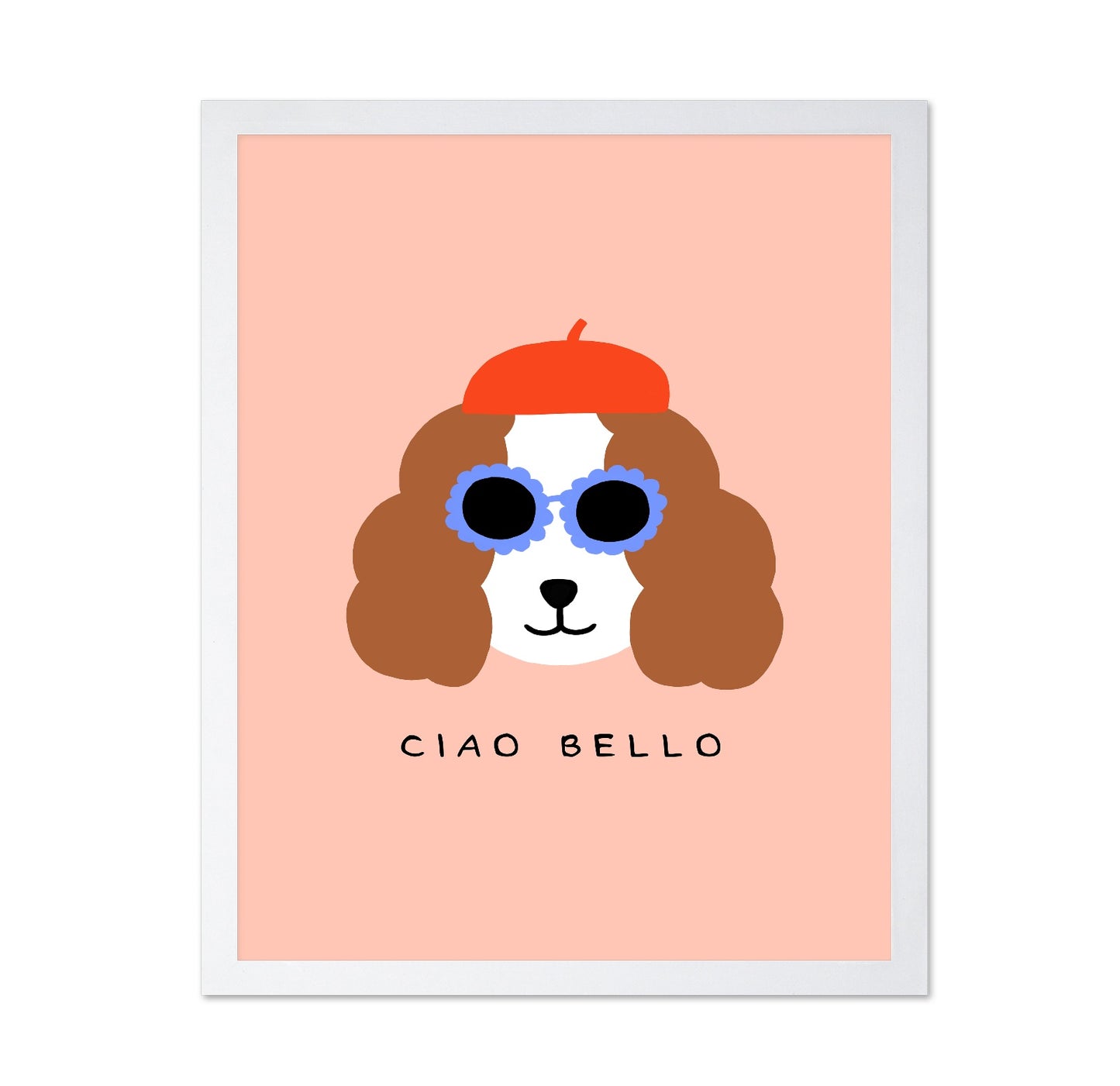 Stylish Dog Portrait