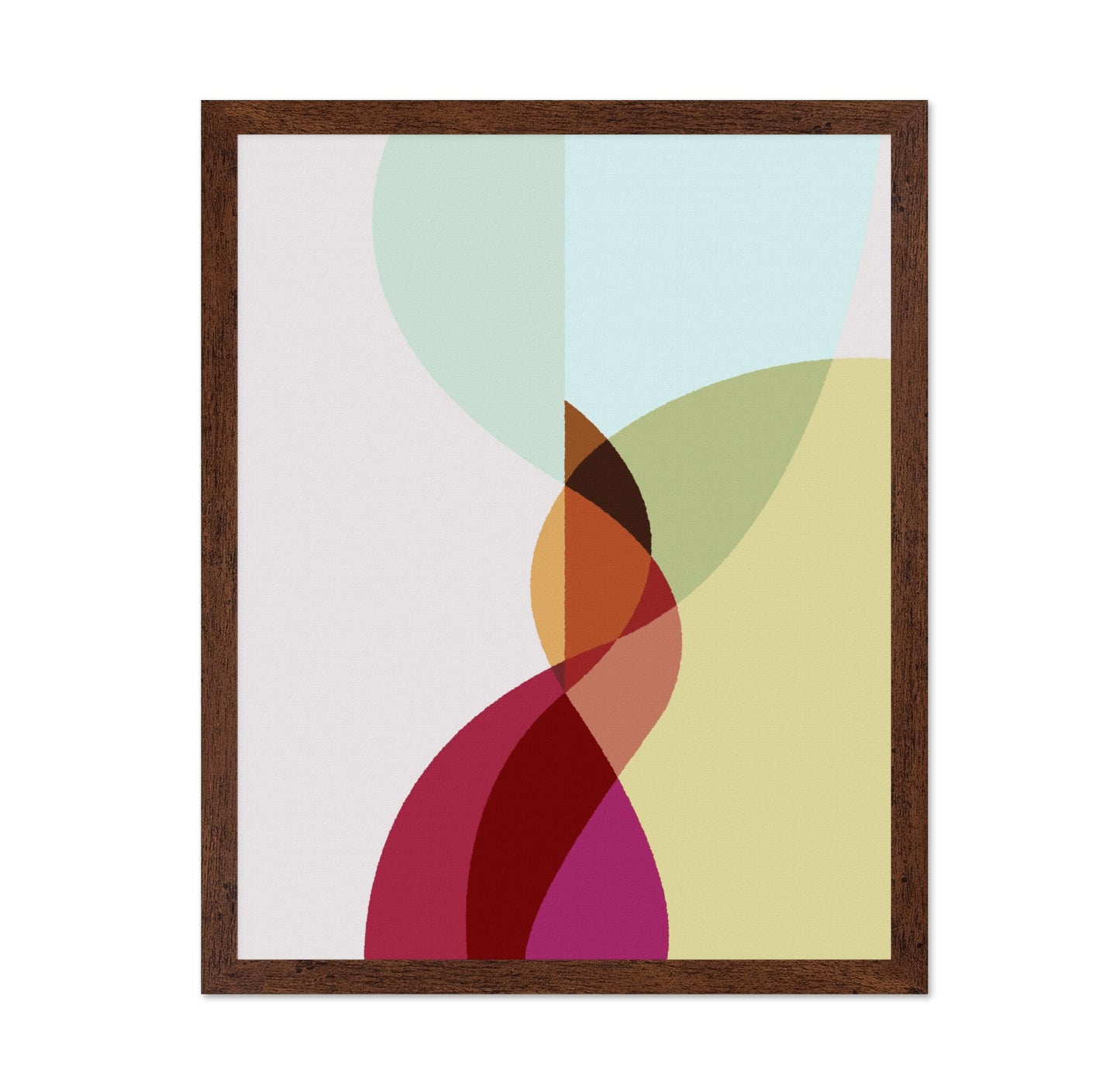 Color Overlap Abstract