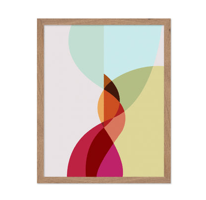 Color Overlap Abstract