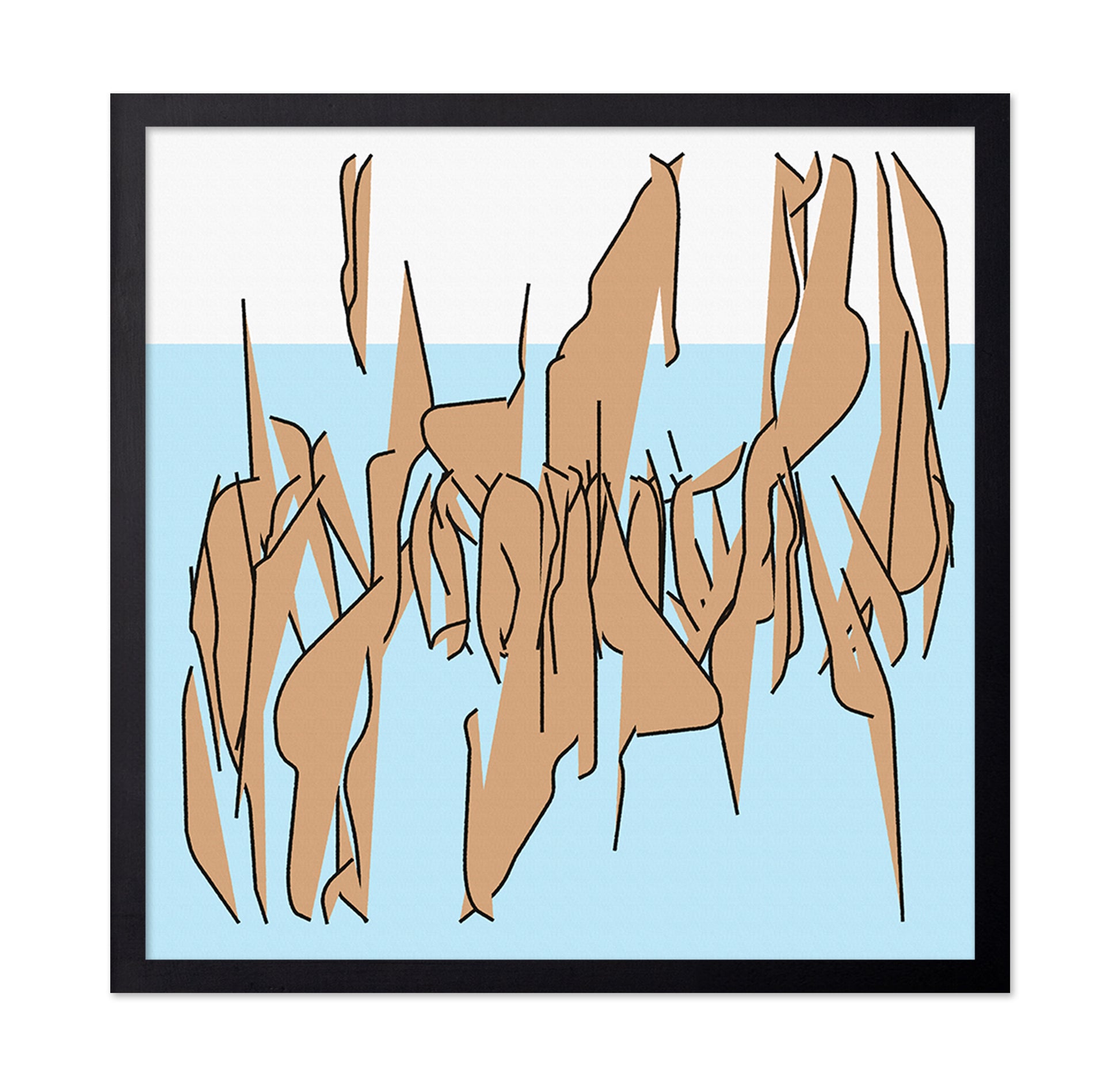 Linear Abstract Figures