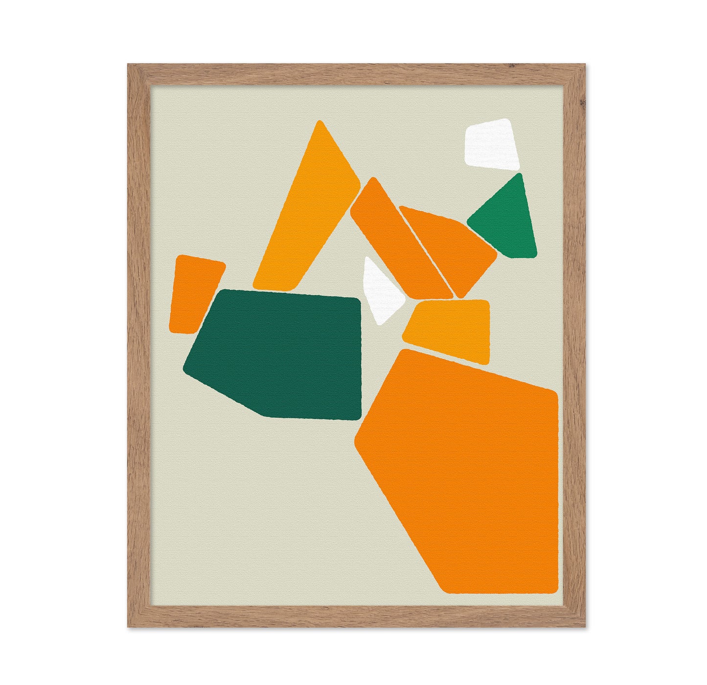 Orange Green Shapes