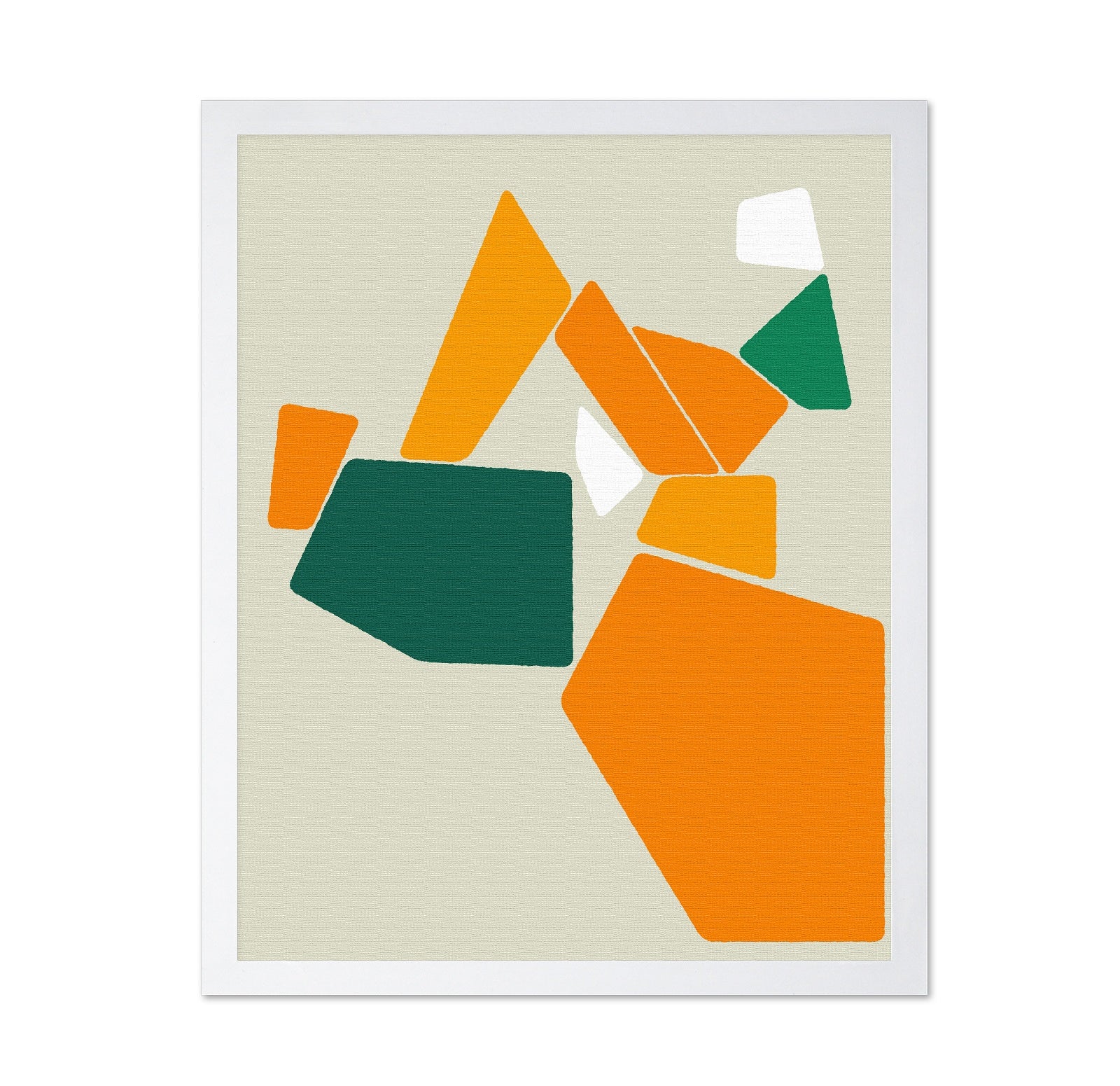 Orange Green Shapes