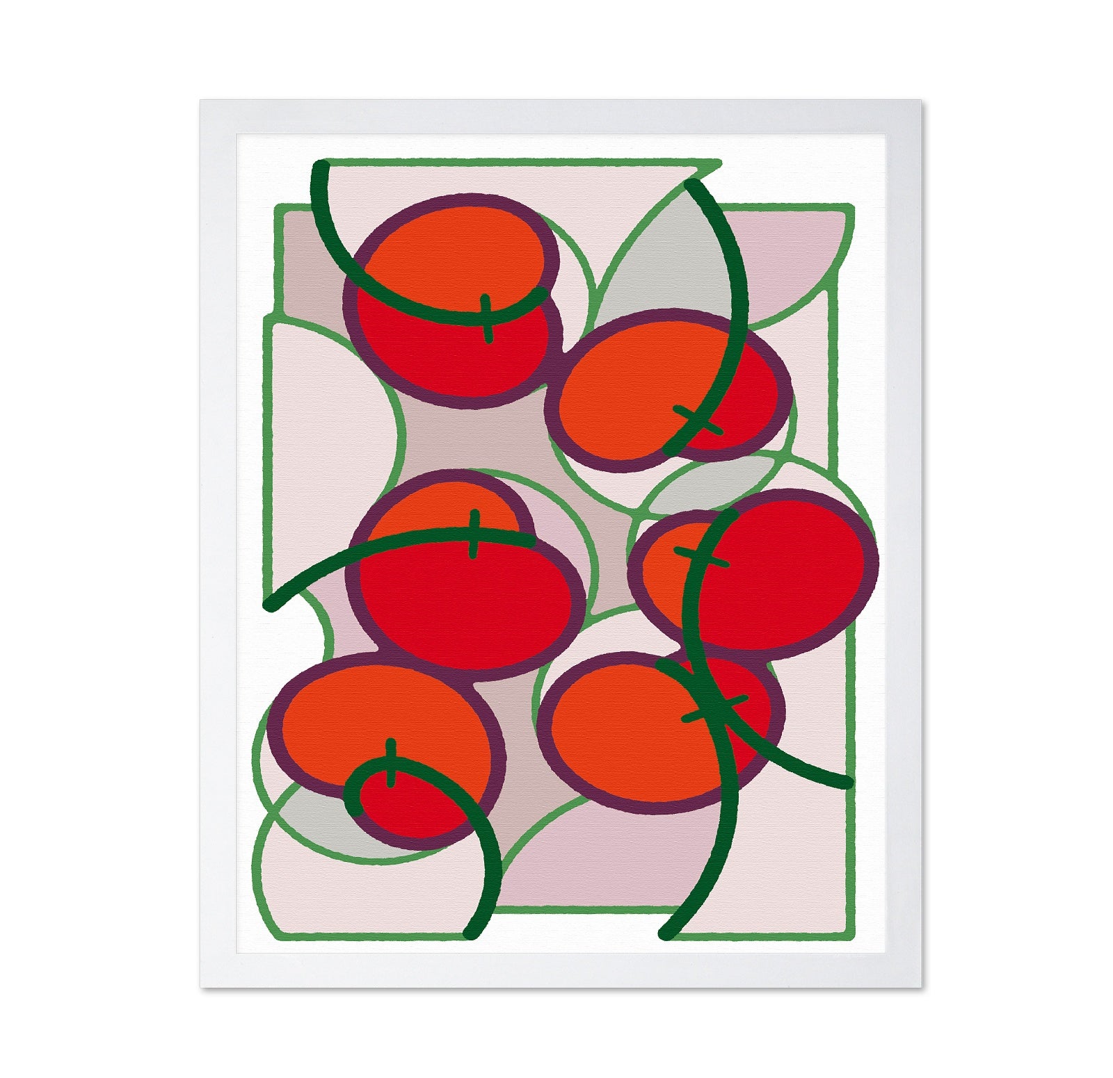 Cherry Pattern Shapes