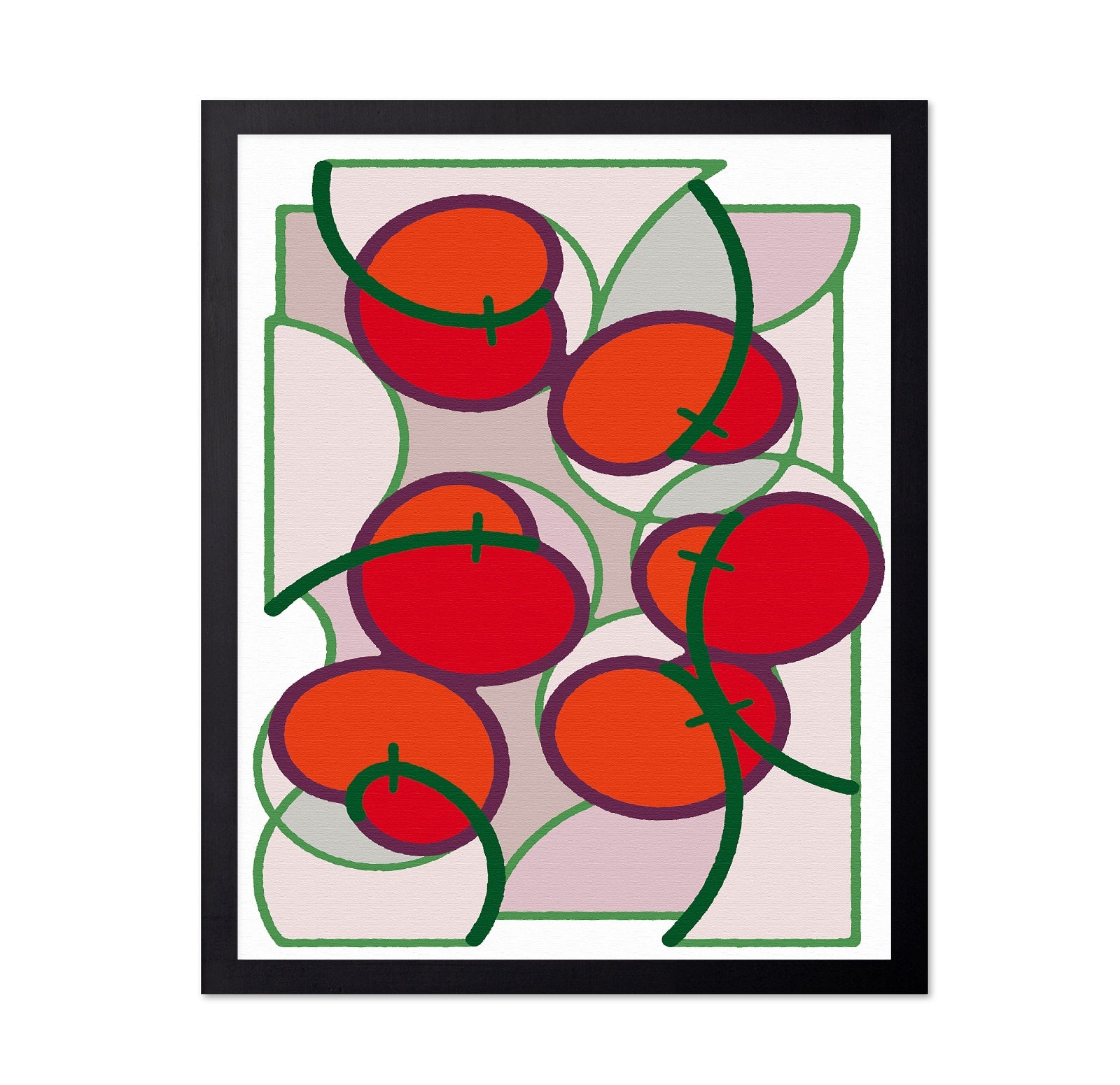 Cherry Pattern Shapes