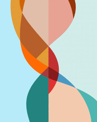 Twisted Color Ribbon