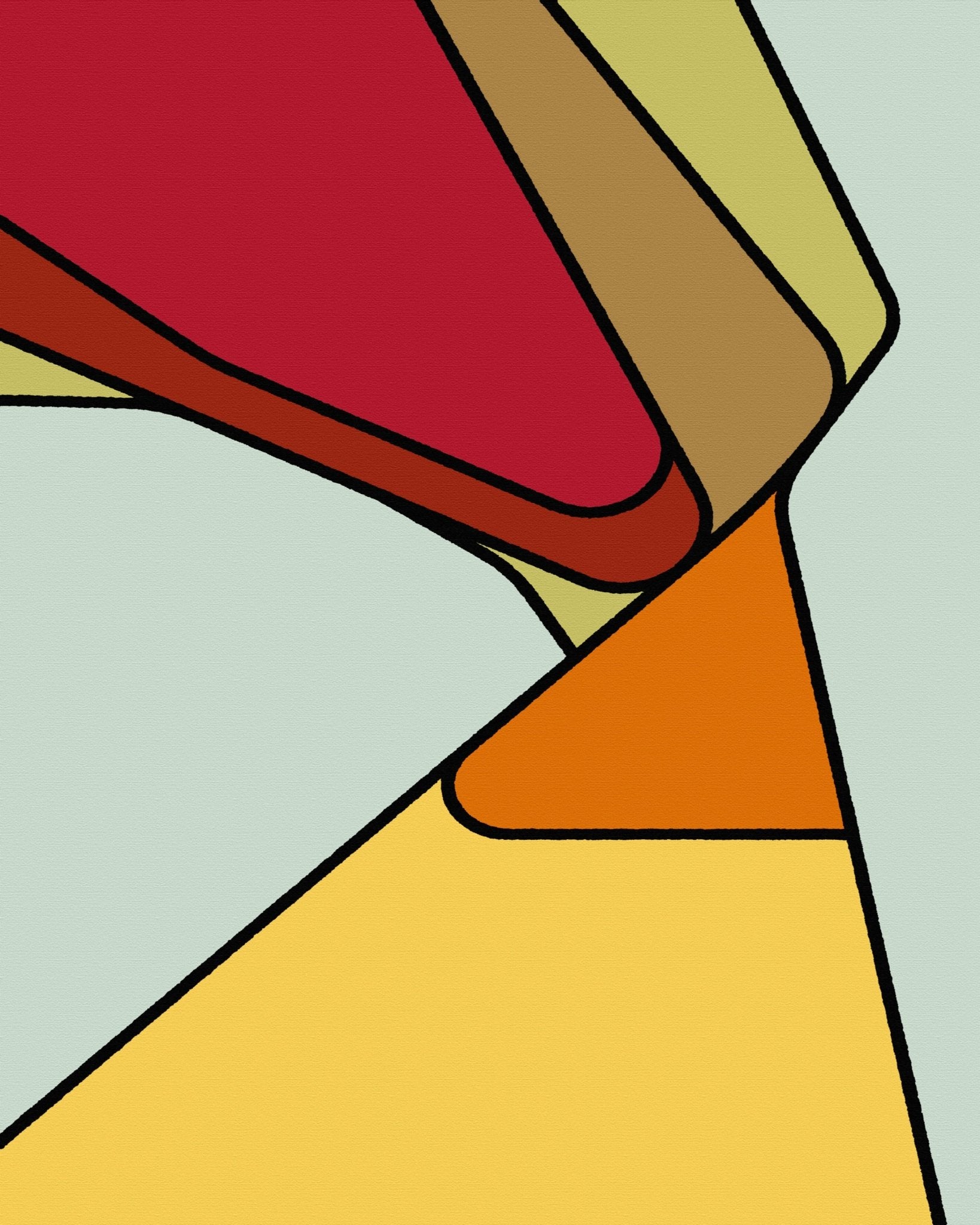 Bold Geometric Layers
