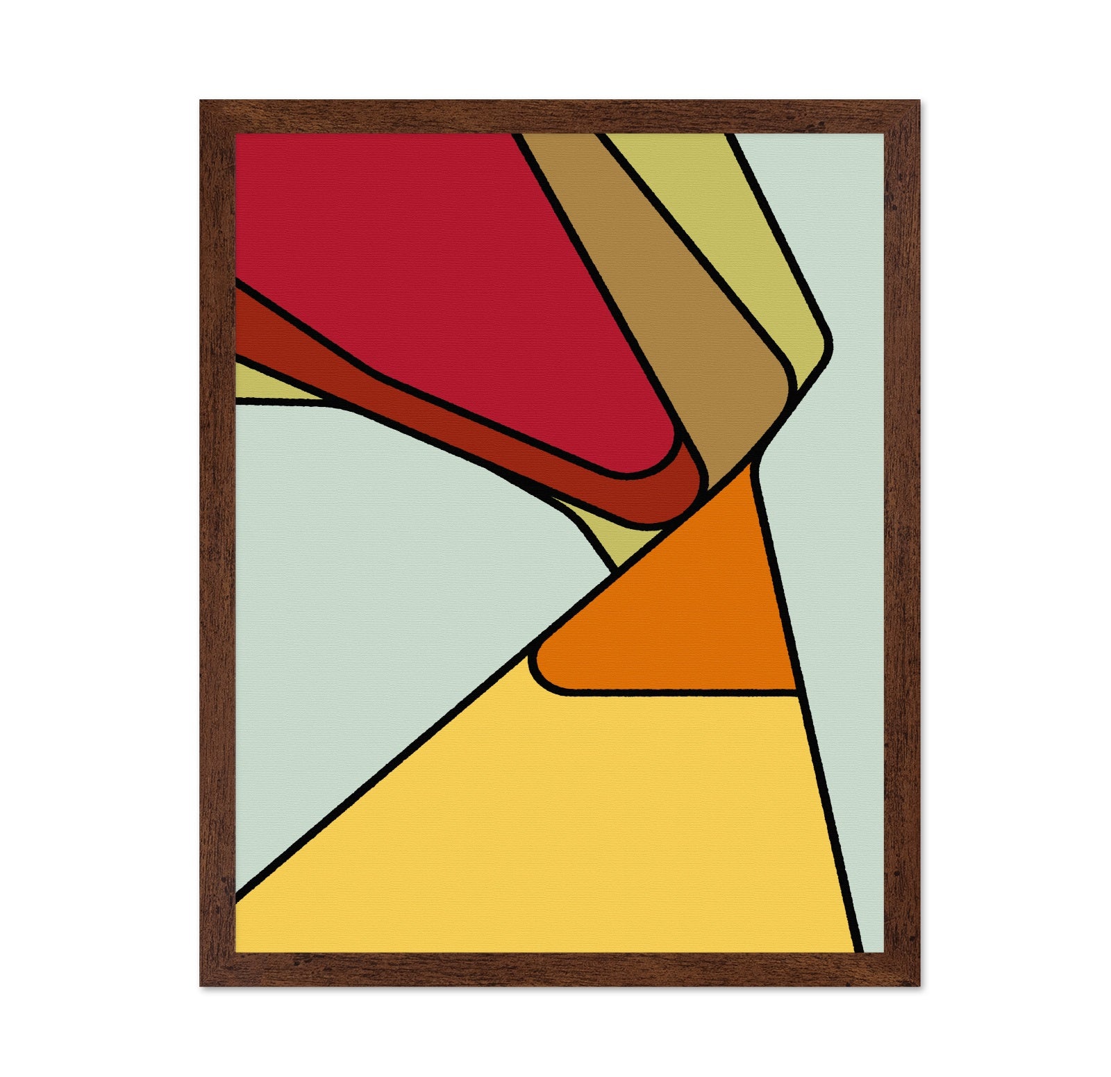 Bold Geometric Layers