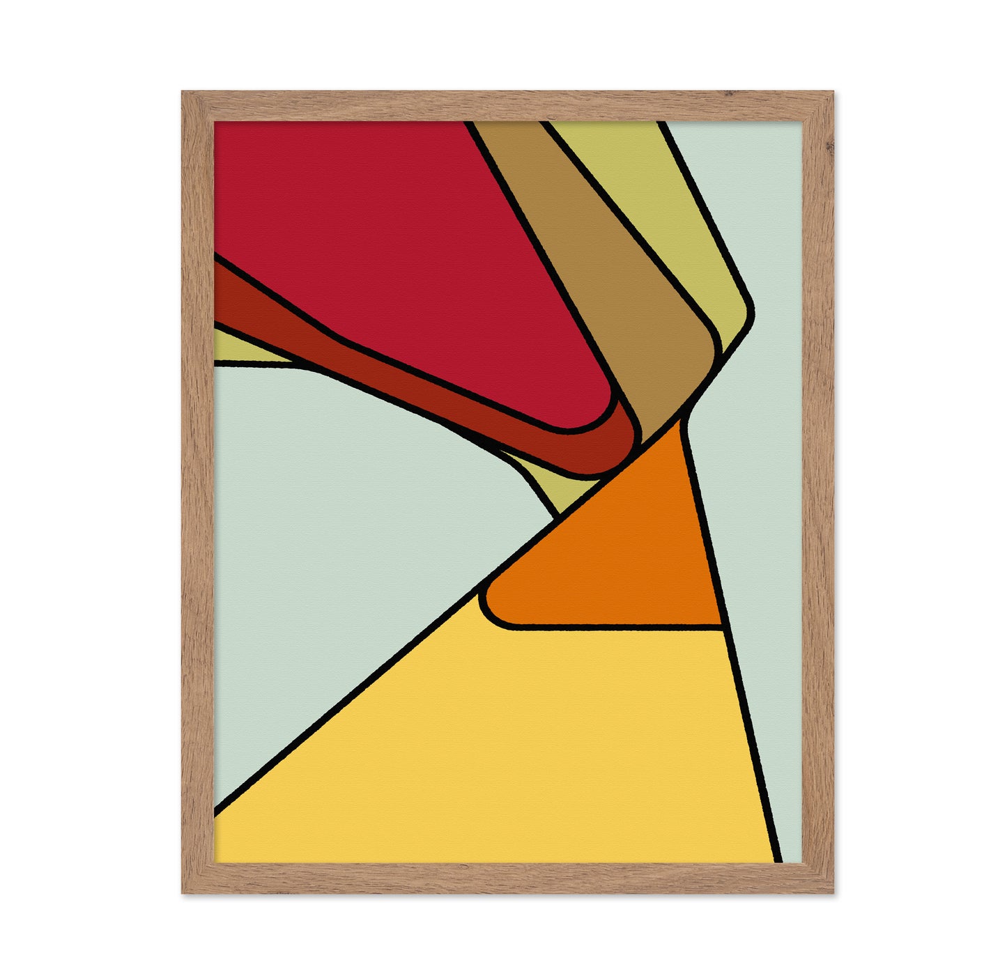 Bold Geometric Layers