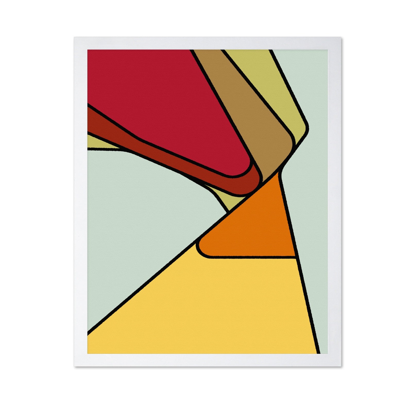 Bold Geometric Layers