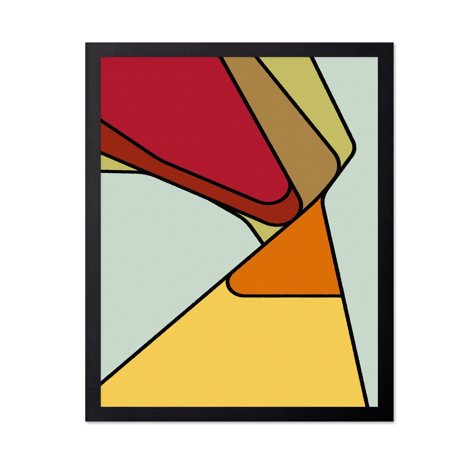 Bold Geometric Layers