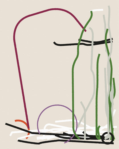Minimal Line Still Life