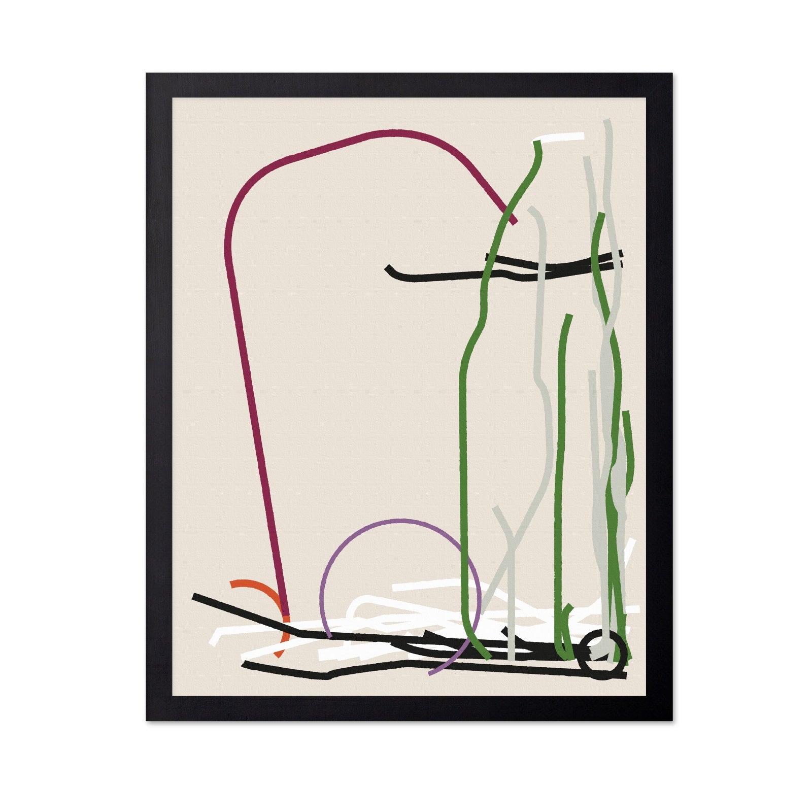 Minimal Line Still Life