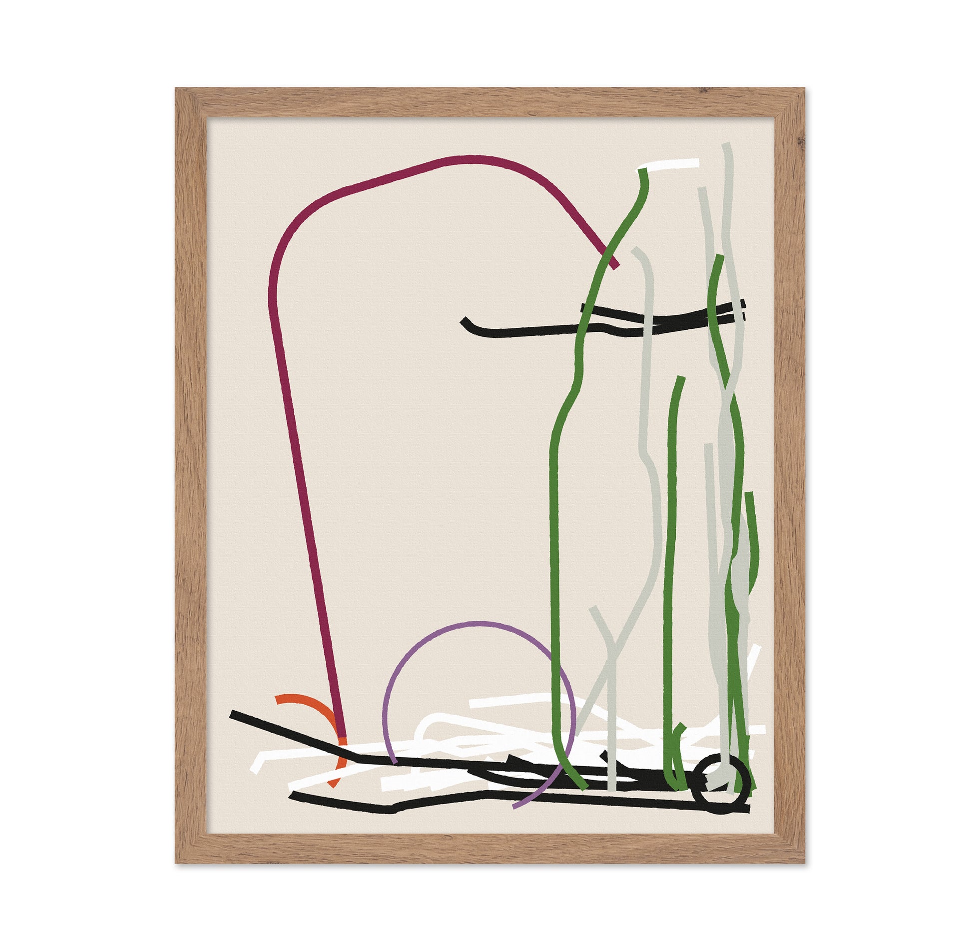 Minimal Line Still Life