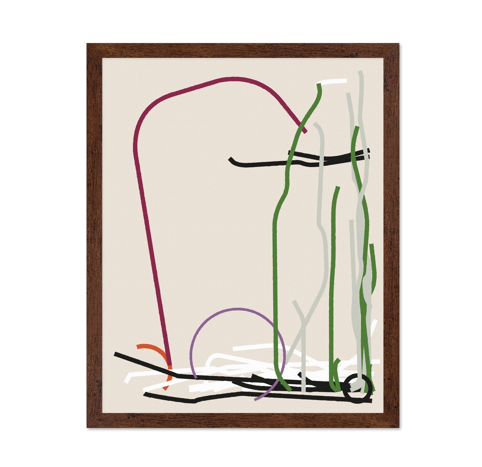 Minimal Line Still Life