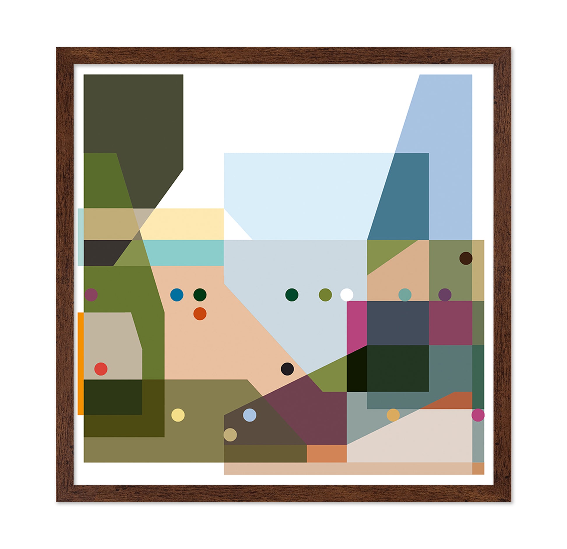 Geometric Color Composition