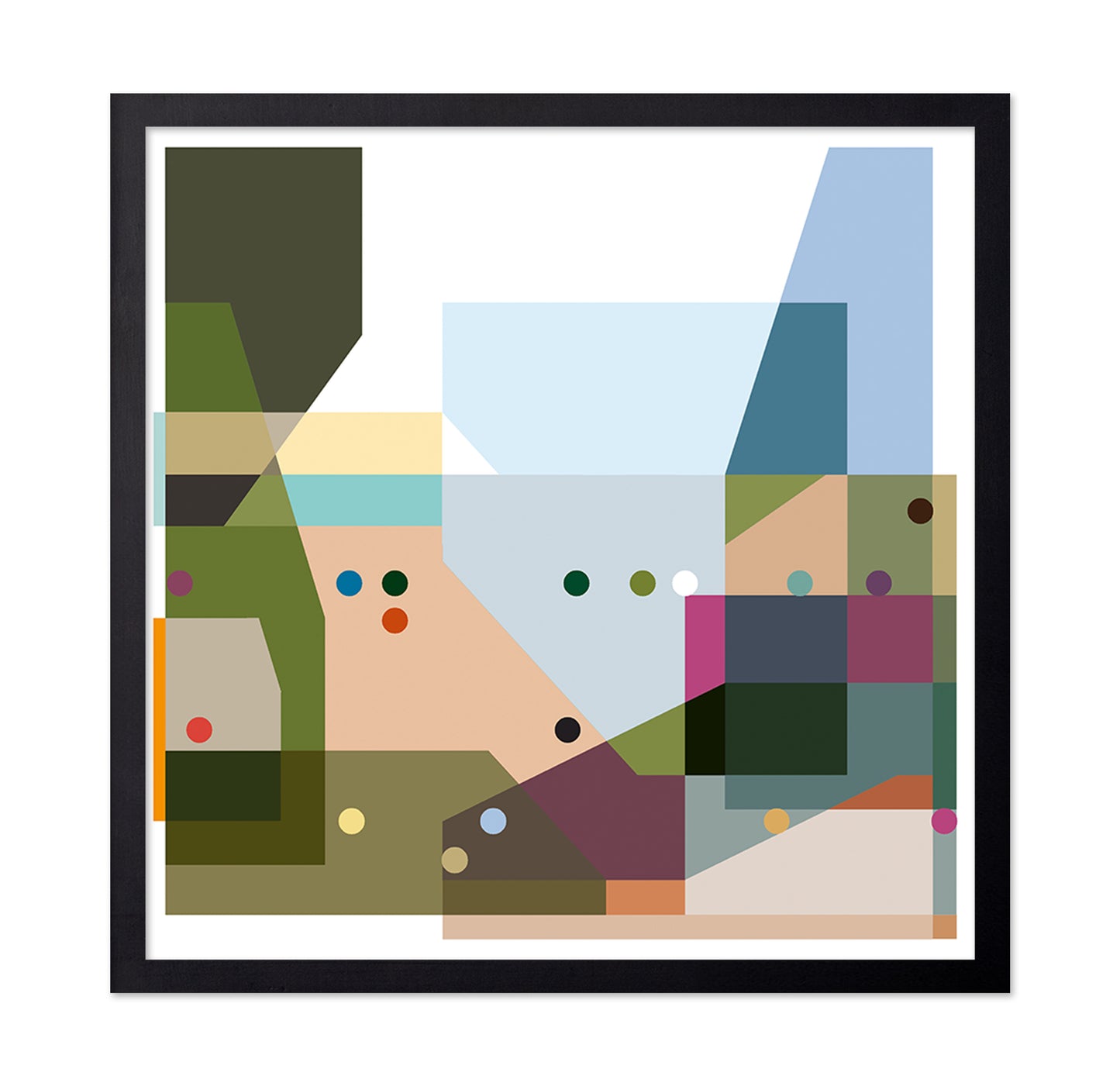 Geometric Color Composition