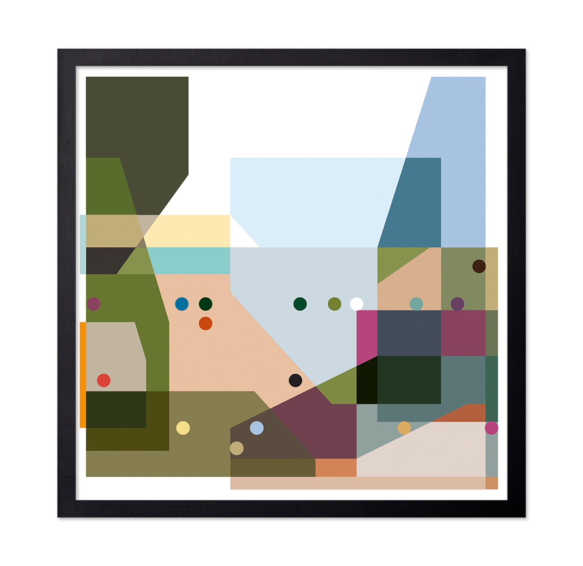 Geometric Color Composition