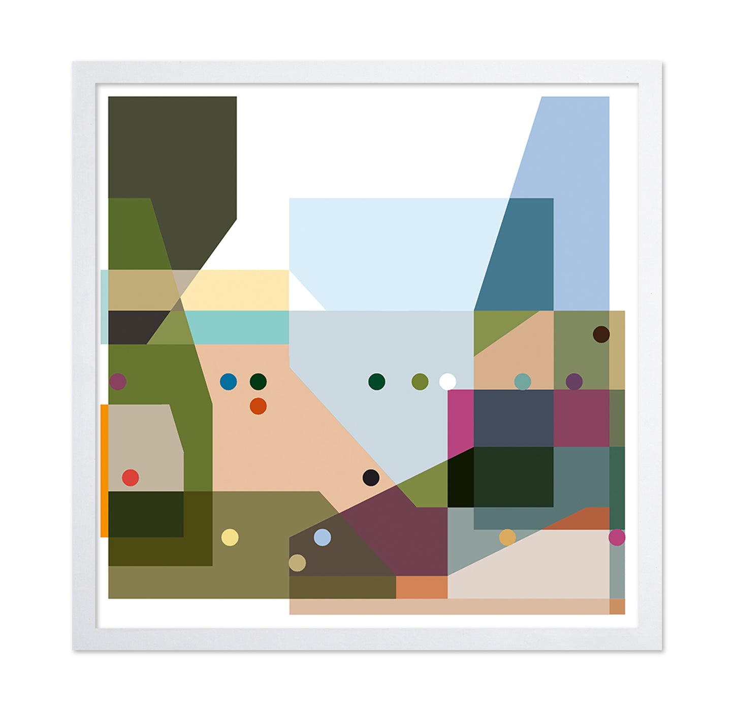 Geometric Color Composition