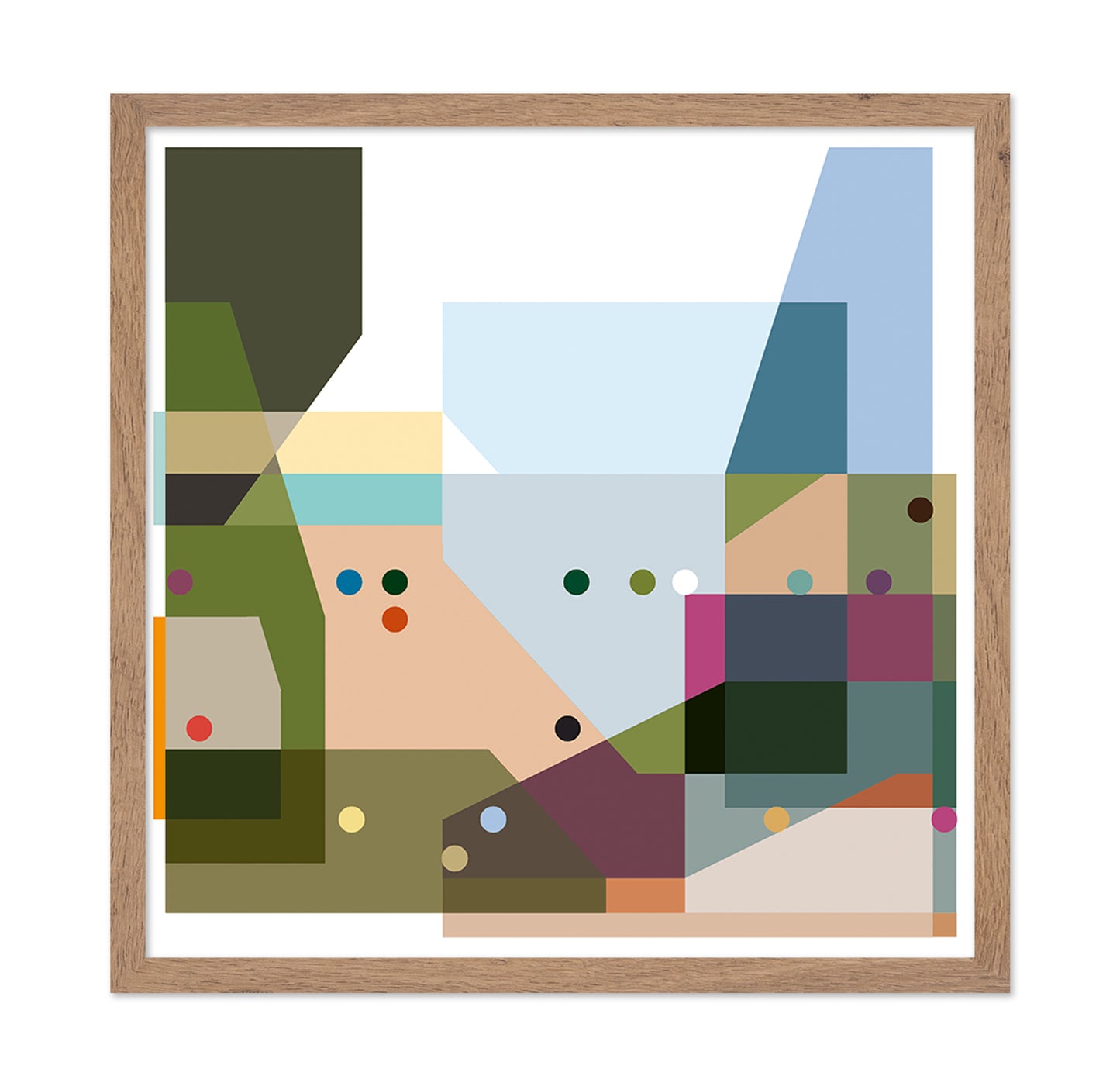 Geometric Color Composition