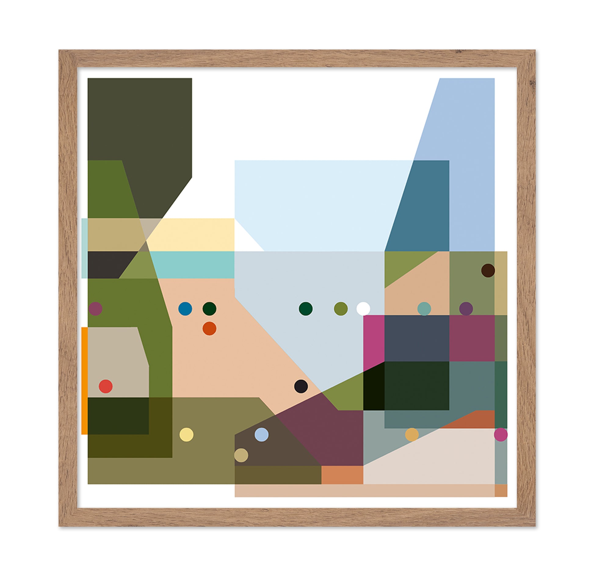 Geometric Color Composition