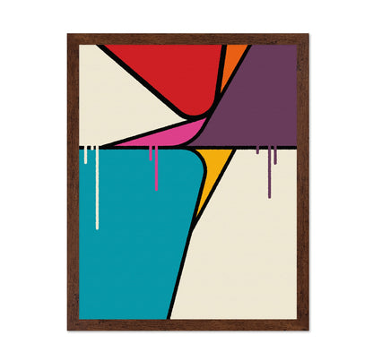 Color Drip Geometry