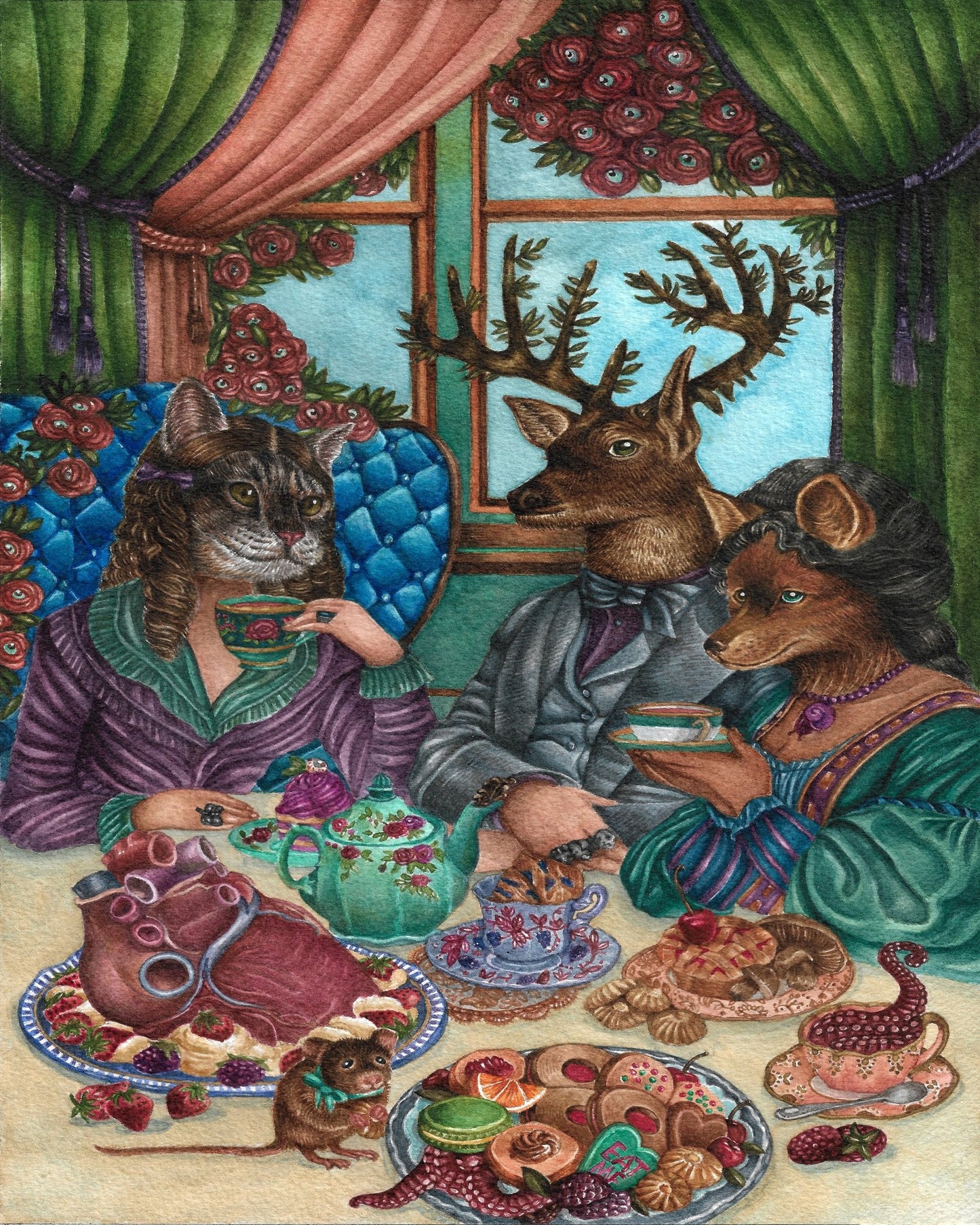Whimsical Animal Tea