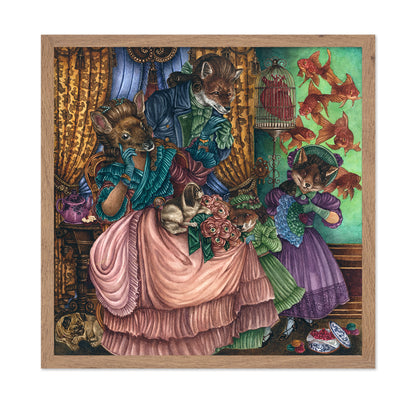 Victorian Animal Family