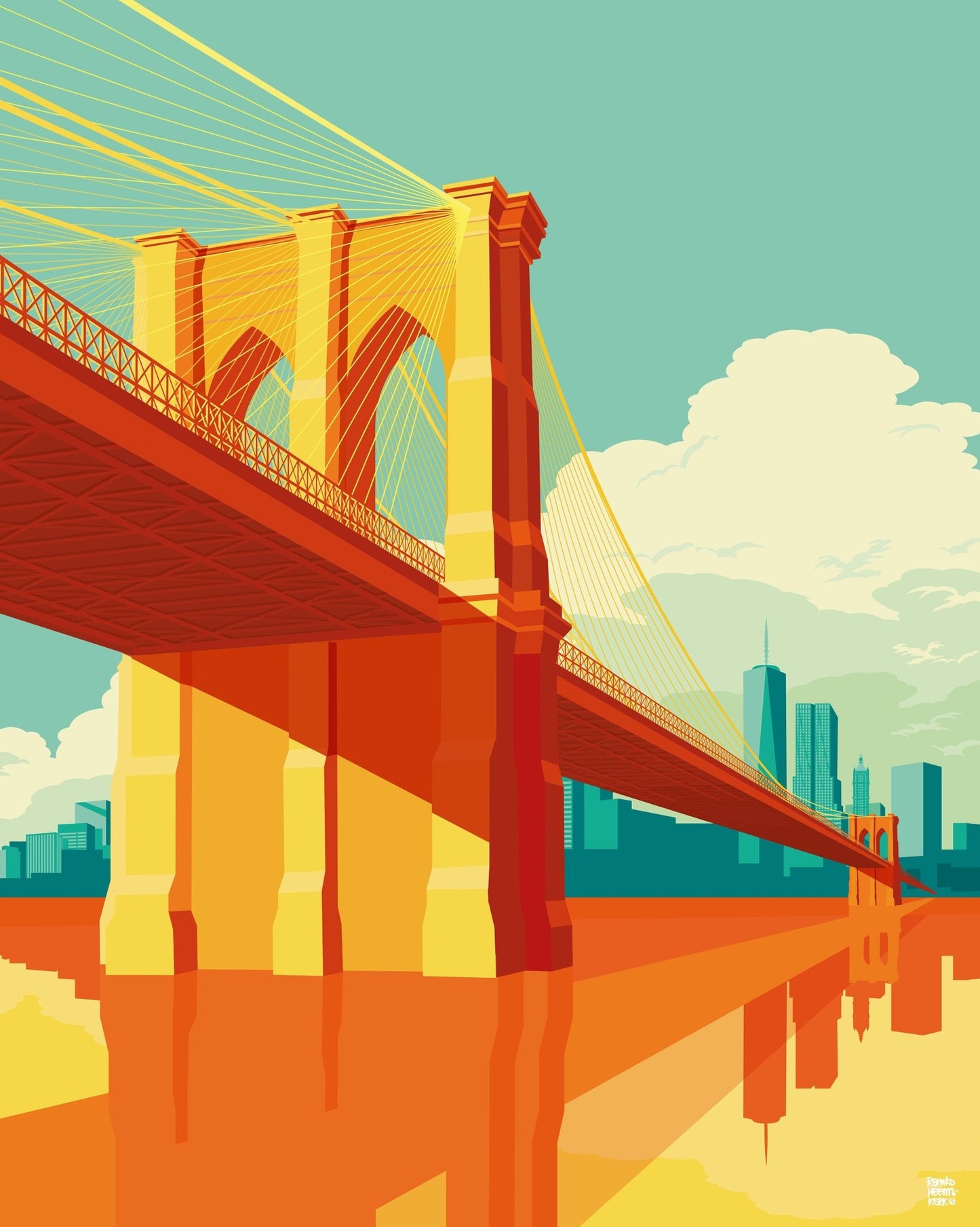 Brooklyn Bridge View No2