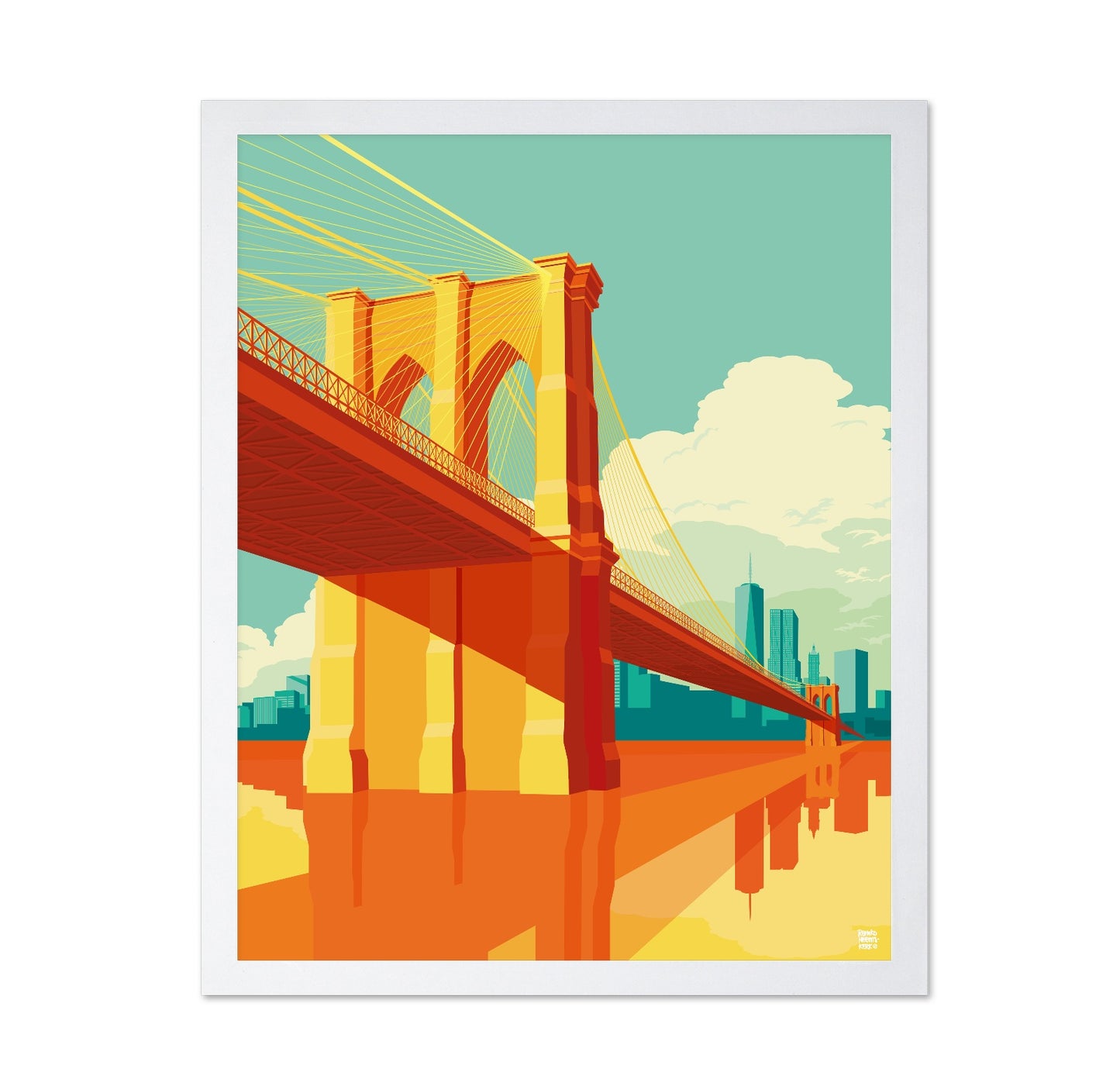 Brooklyn Bridge View No2