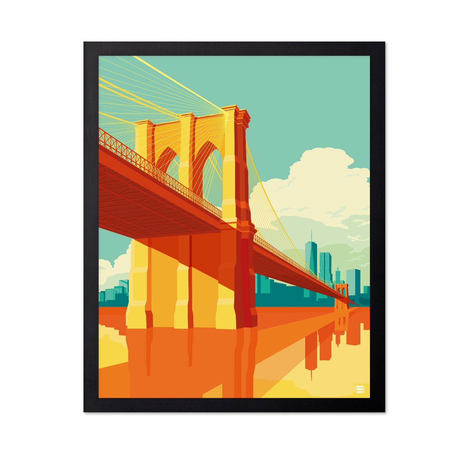 Brooklyn Bridge View No2