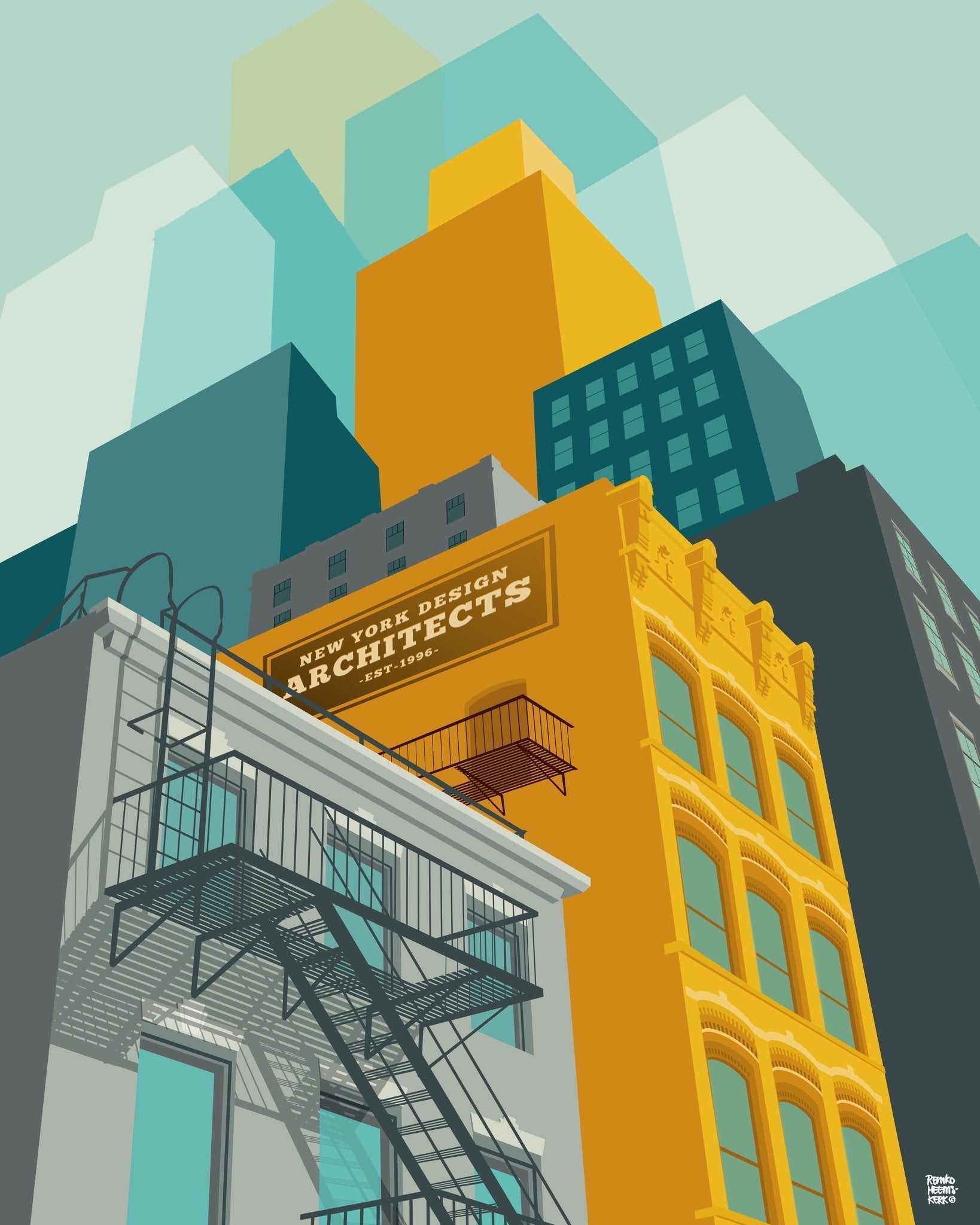 Tribeca Buildings NYC