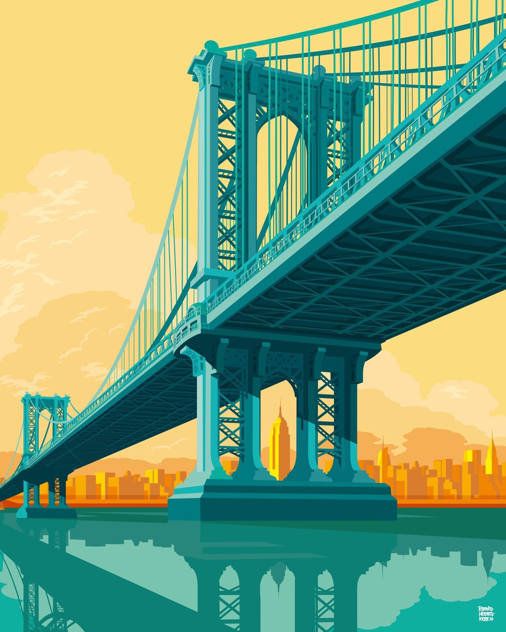 Manhattan Bridge View No2