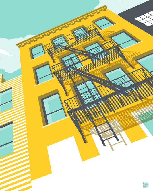 Brooklyn Yellow Walkup