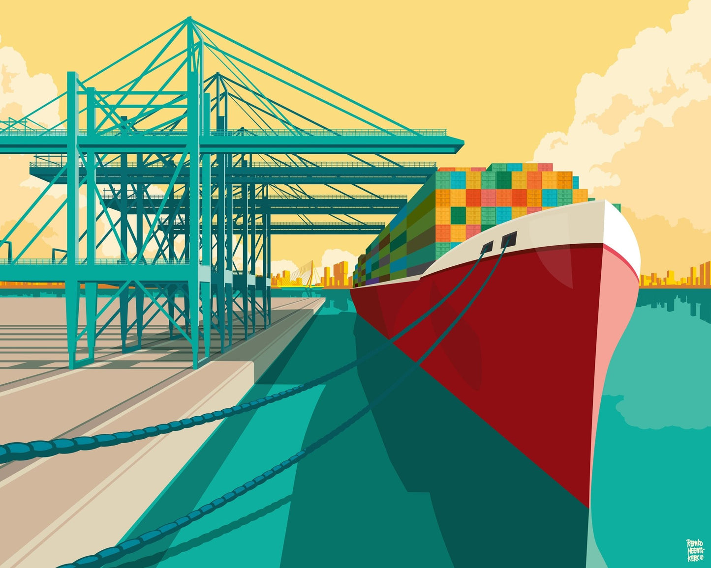 Rotterdam Cargo Port