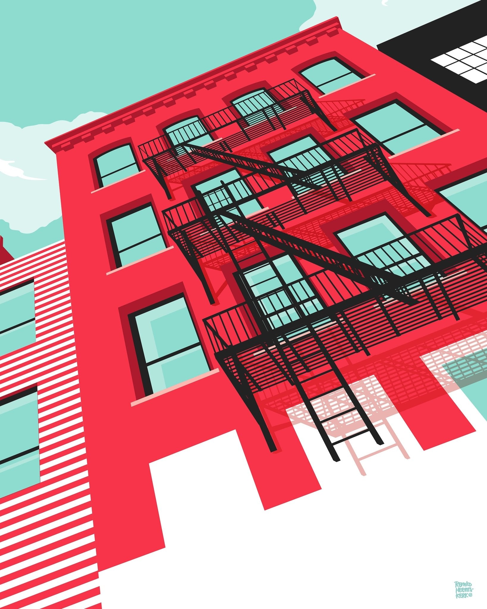 Brooklyn Red Fa�ade