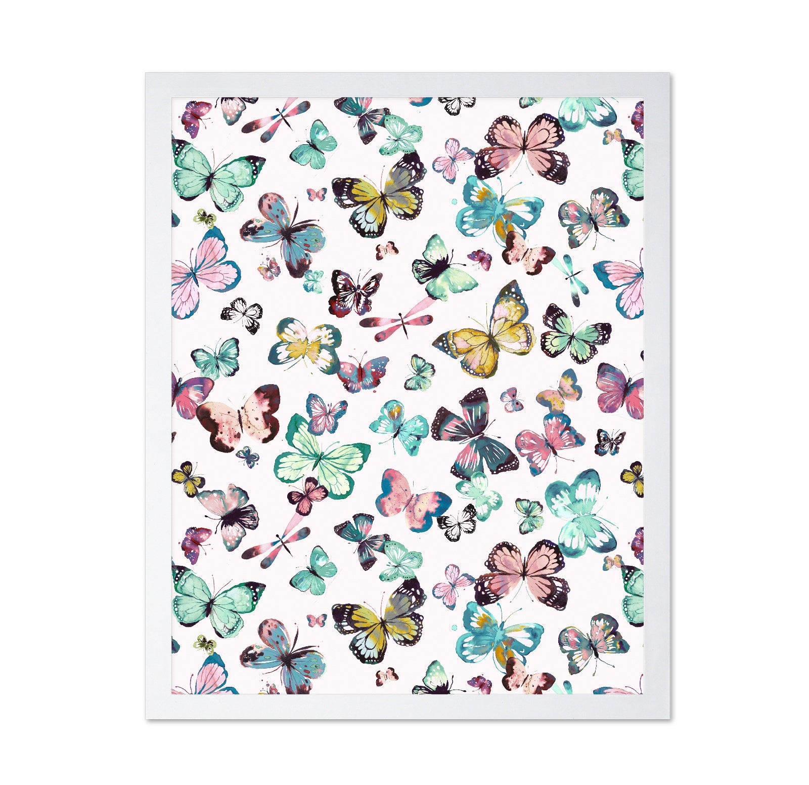 Colorful Butterfly Garden
