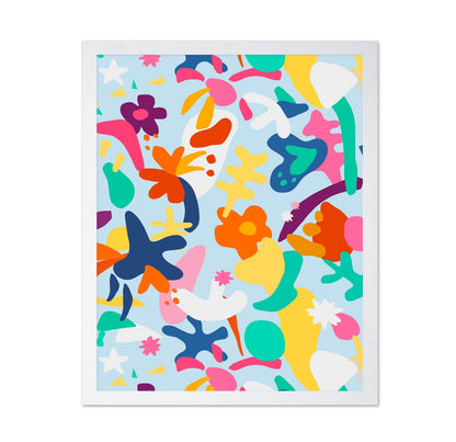 Colorful Organic Shapes No1