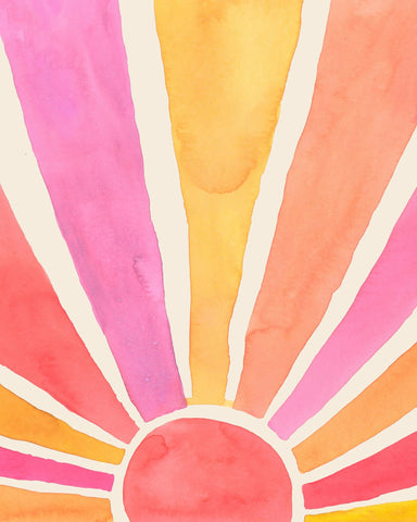 Watercolor Sunrise