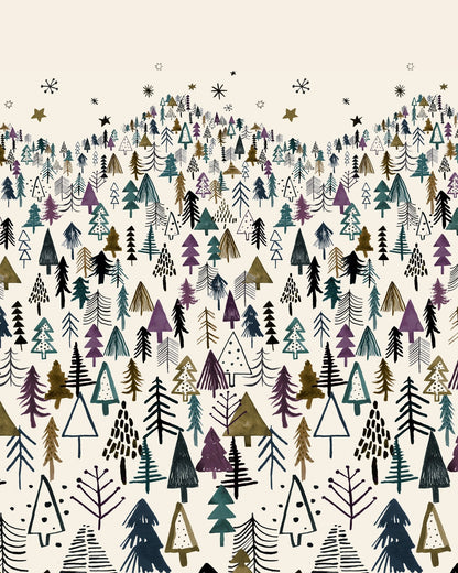 Whimsical Forest Trees