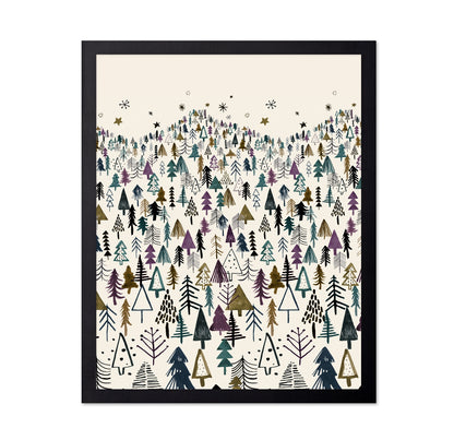 Whimsical Forest Trees