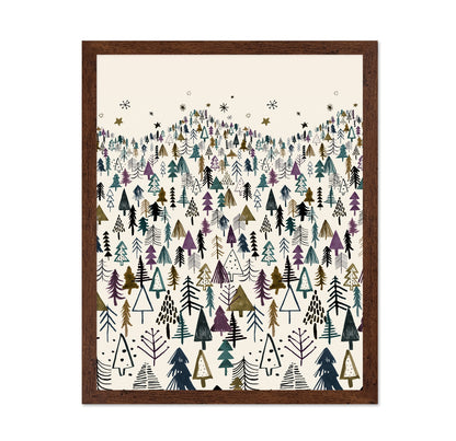Whimsical Forest Trees