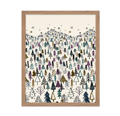 Whimsical Forest Trees