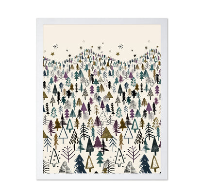 Whimsical Forest Trees