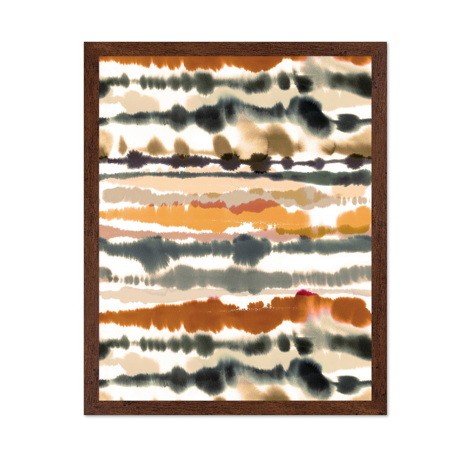 Earthy Watercolor Lines