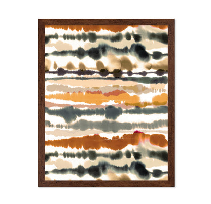 Earthy Watercolor Lines