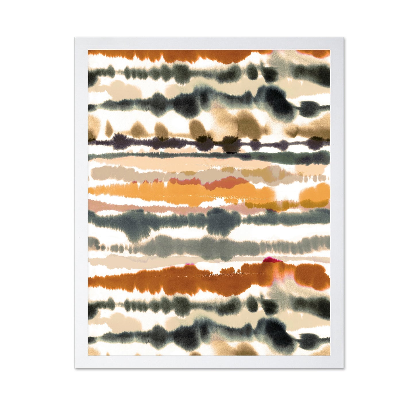 Earthy Watercolor Lines